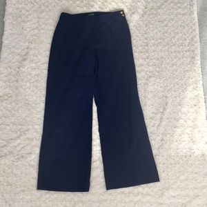 Ralph Lauren Navy blue pants wide leg
